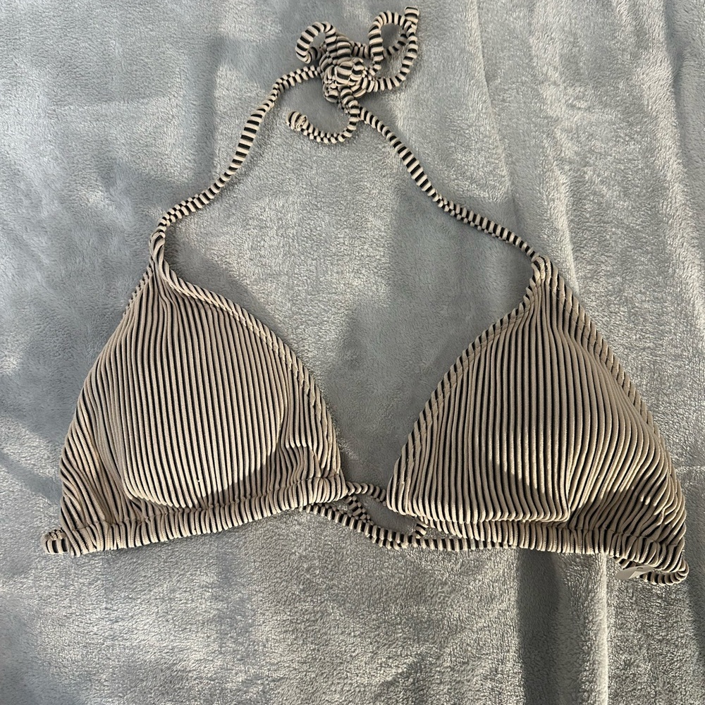 Striped Bikini Top